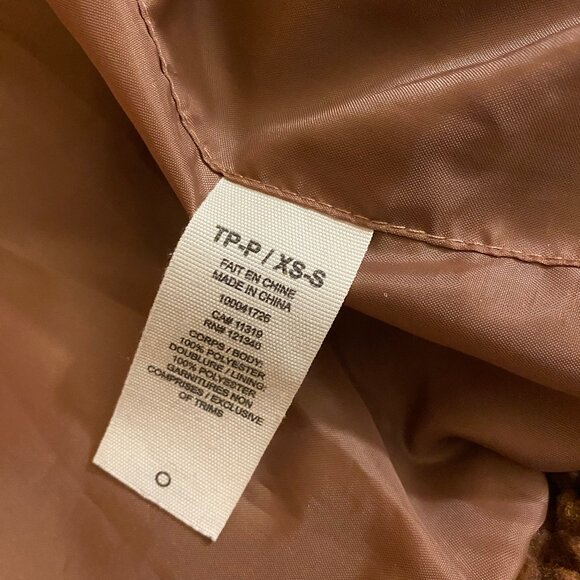 🧸 Oversized Teddy Sherpa Coat from Vintage Garage - Picture 4 of 5